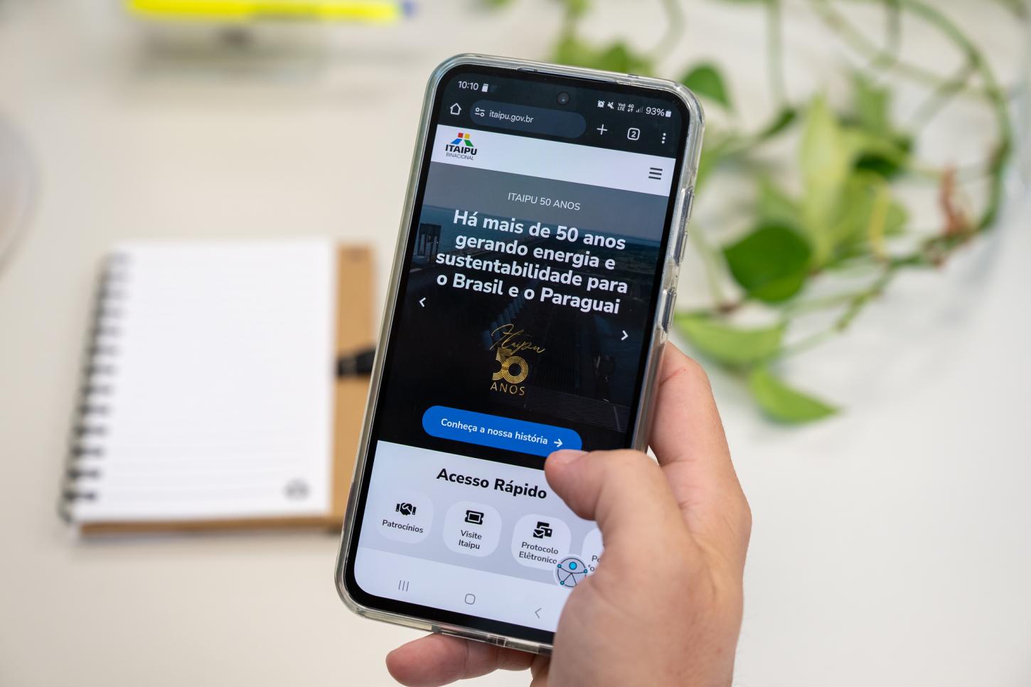 ESTÁ NO AR! ITAIPU LANÇA PORTAL MAIS MODERNO E COM NOVAS FUNCIONALIDADES
