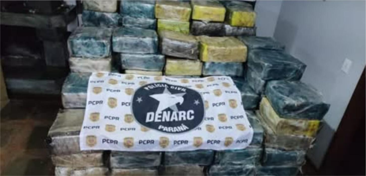 APREENSÃO DE MAIS DE DUAS TONELADAS DE MACONHA É FEITA EM LINDOESTE