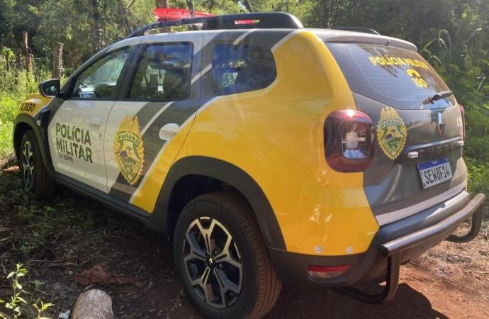 ARMAS E TELEVISOR SÃO FURTADOS DE PROPRIEDADE RURAL EM SANTA HELENA