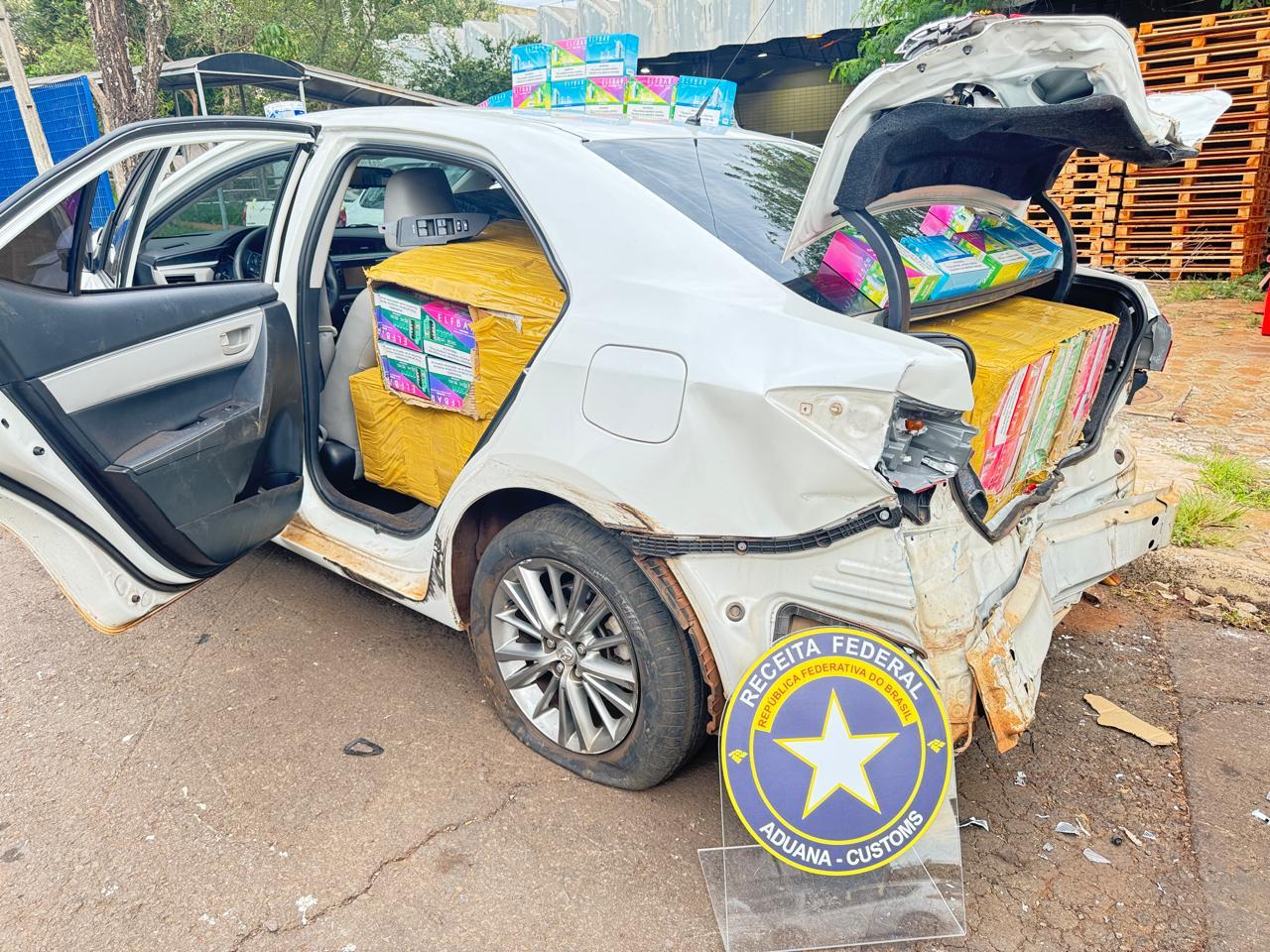 HOMEM FOGE DA RECEITA EM SÃO MIGUEL, CAUSA ACIDENTE E VAI PRESO