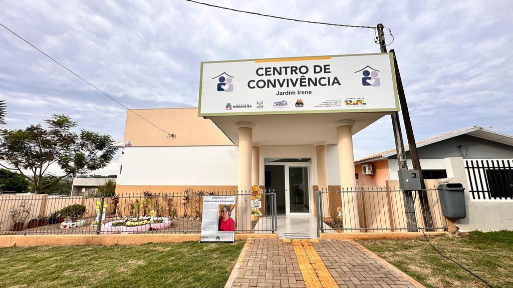 MEDIANEIRA 65 ANOS: INAUGURADO O CENTRO DE CONVIVÊNCIA DO BAIRRO JARDIM IRENE