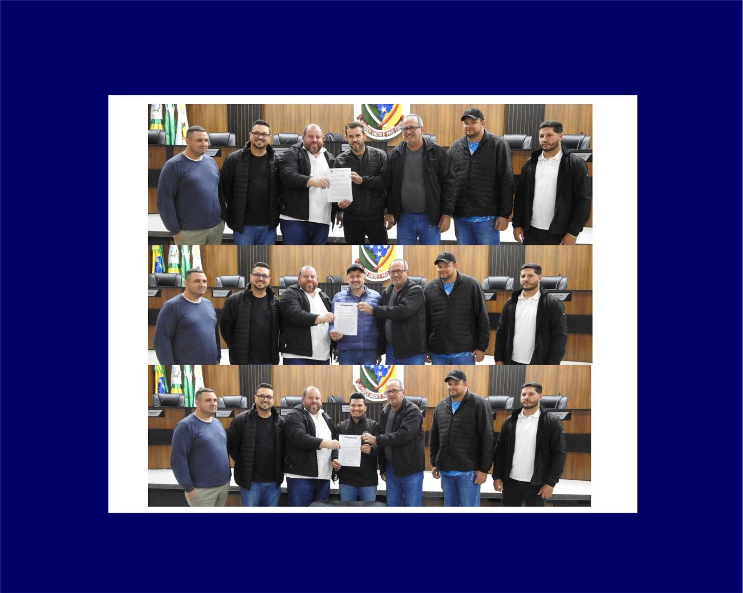 PREFEITO DE ITAIPULÂNDIA VAI À CÂMARA E PROTOCOLA PROJETOS QUE SOMAM MAIS DE R$ 17 MILHÕES