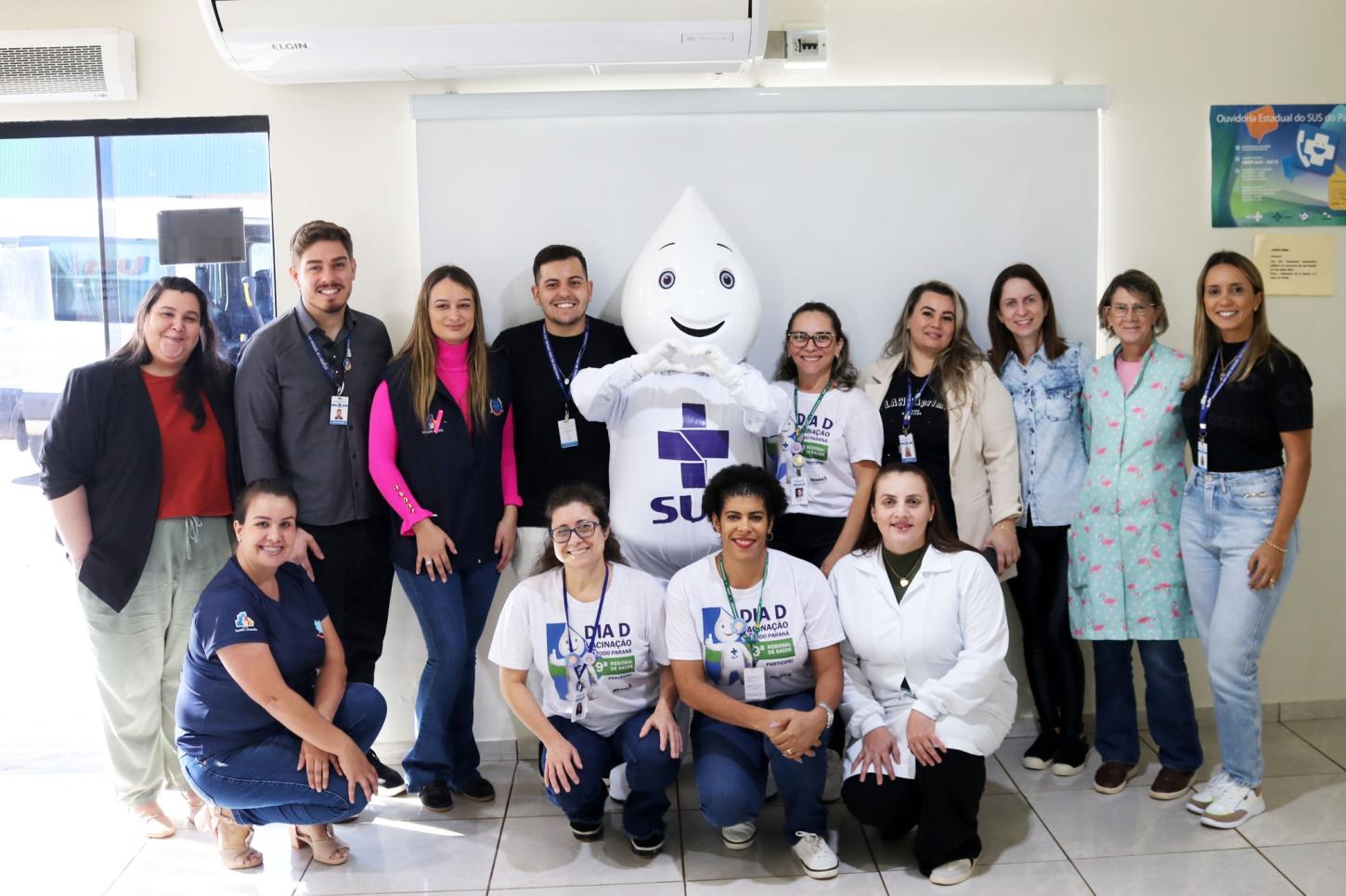 SÃO MIGUEL DO IGUAÇU APLICOU CERCA DE 900 DOSES NO DIA D DE VACINAÇÃO CONTRA A GRIPE