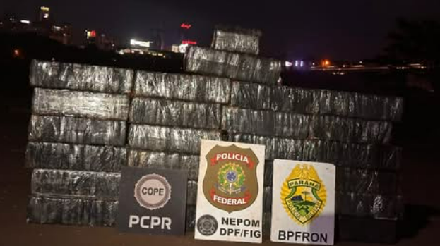 MAIS DE 520 KG DE MACONHA SÃO APREENDIDOS EM FOZ DO IGUAÇU