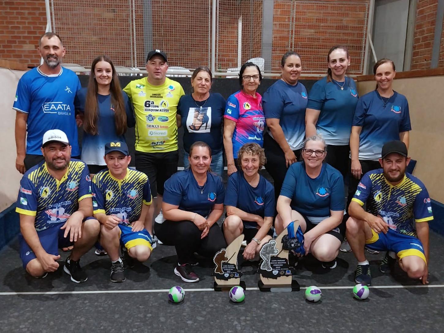TAÇA PARANÁ DE BOCHA MASCULINO E FEMININO REÚNE ATLETAS DE TODO O ESTADO EM SÃO MIGUEL DO IGUAÇU