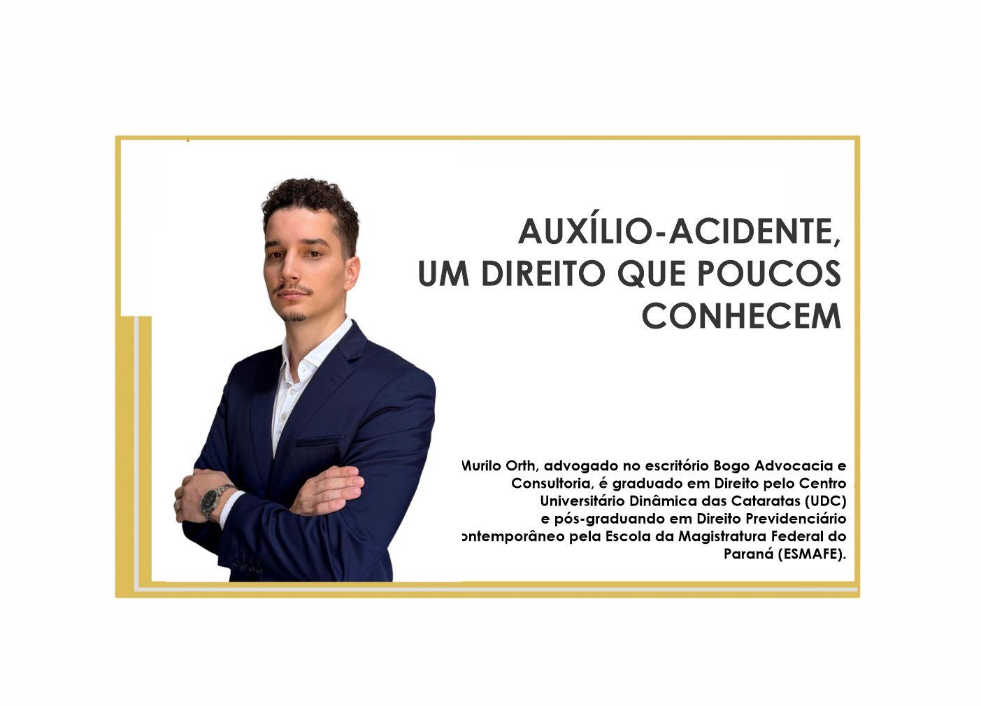 AUXÍLIO-ACIDENTE, UM DIREITO QUE POUCOS CONHECEM