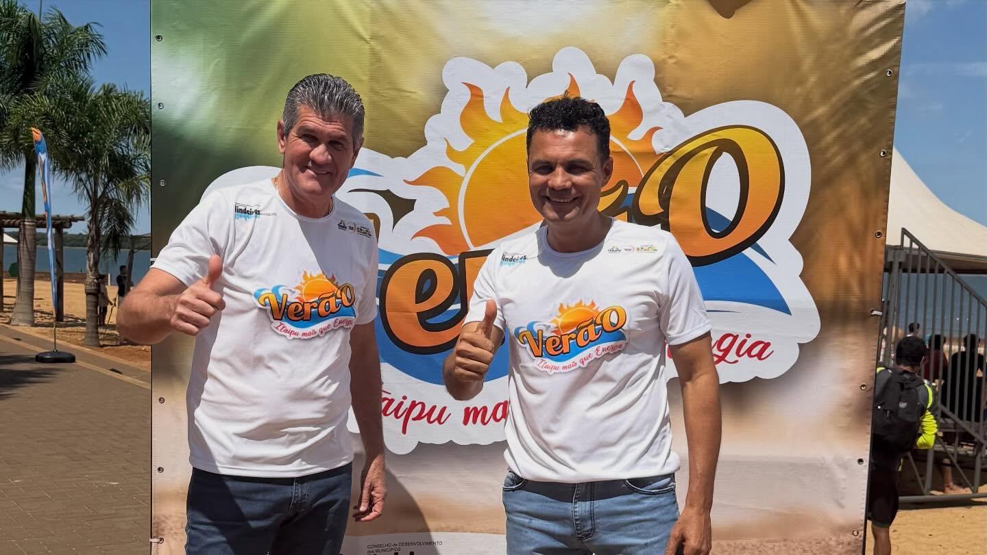 ANTÔNIO FRANÇA, PRESIDENTE DO CONSELHO DOS LINDEIROS, VISITA SANTA TEREZINHA DE ITAIPU