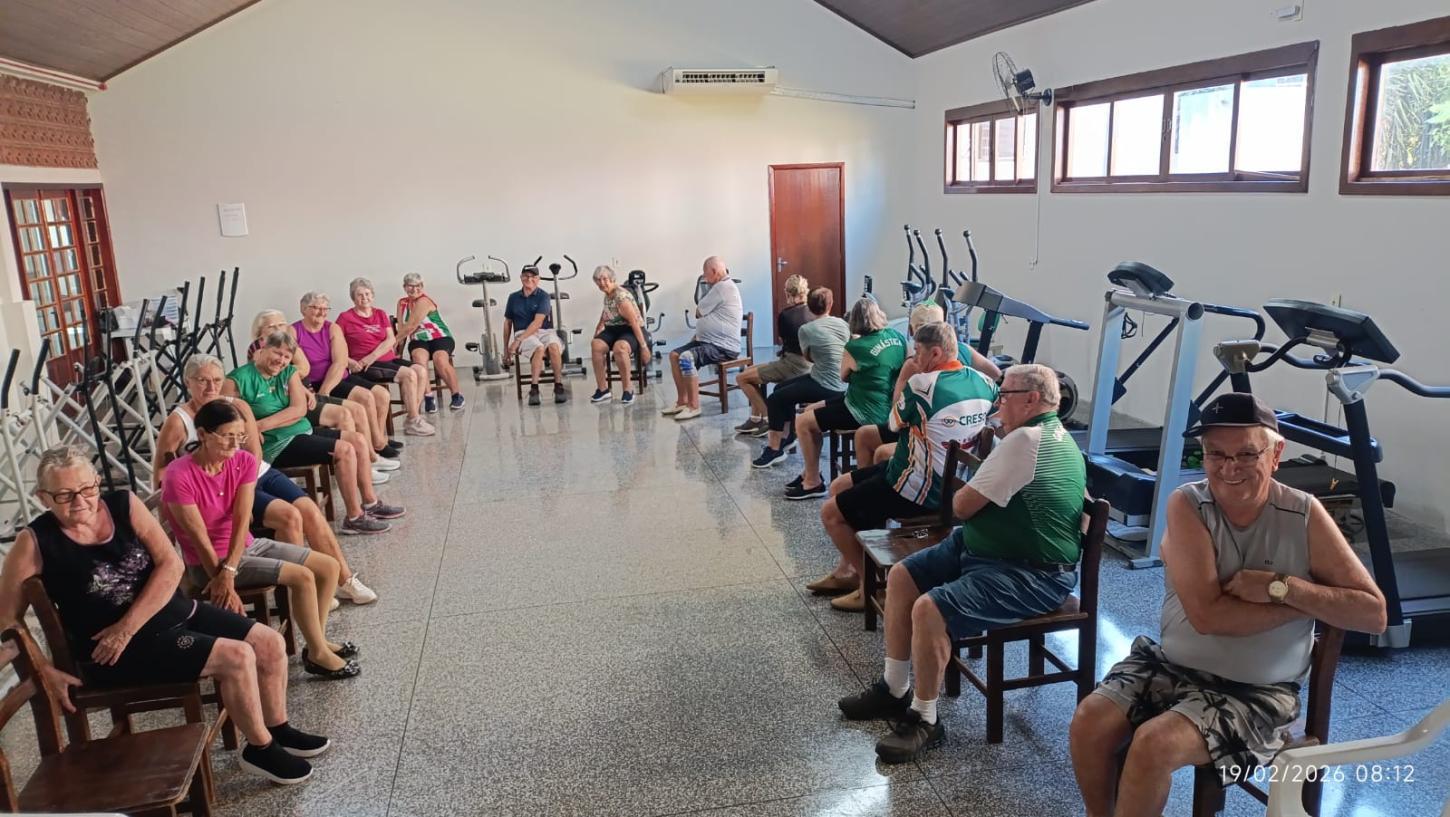 AULAS DE GINÁSTICA PARA IDOSOS INICIAM EM MISSAL
