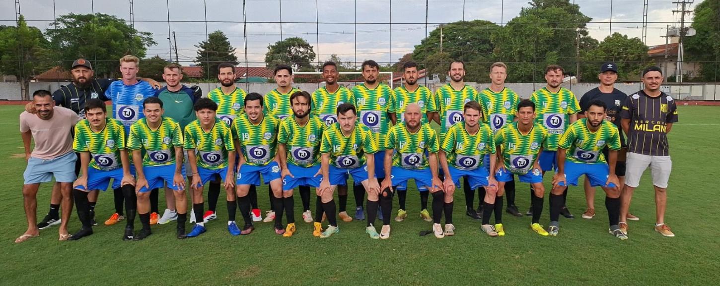 A EQUIPE DO SETE DE SETEMBRO DE ITAIPULÂNDIA EMPATA COM FLAMENGO DE FOZ NA COPA OESTE DE FUTEBOL DE CAMPO