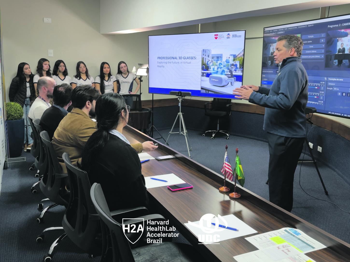 COHORT UDC E H2A É LANÇADO, A INICIATIVA  CONECTA ACADÊMICOS DA REGIÃO A ESPECIALISTAS DO HARVARD HEALTHLAB ACCELERATOR