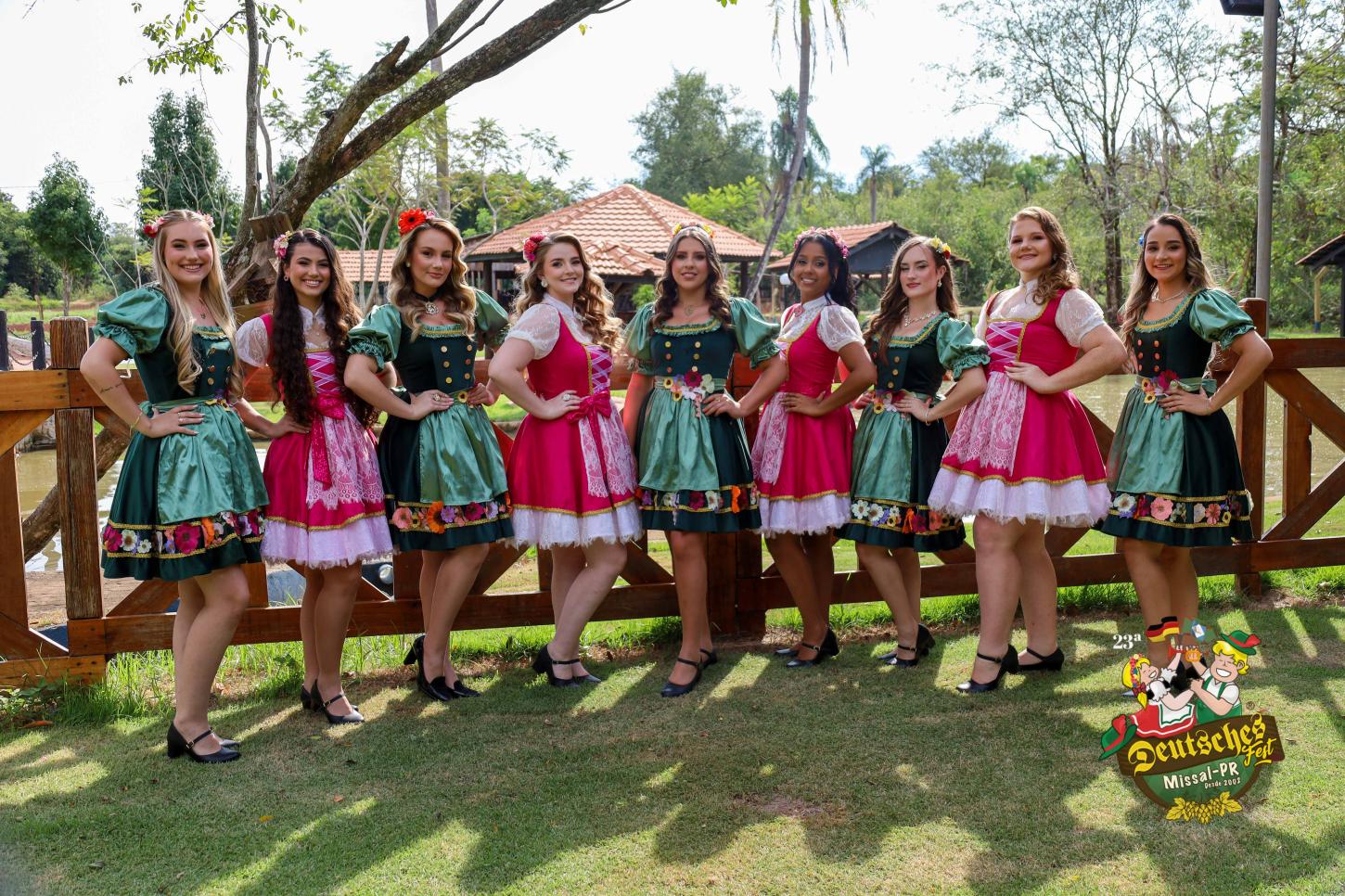 CONCURSO DAS SOBERANAS DA 23ª DEUTSCHES FEST DE MISSAL CONTA COM 09 CANDIDATAS