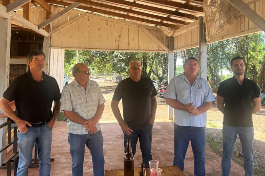 DEPUTADO PAULO LITRO VISITA SERRANÓPOLIS DO IGUAÇU