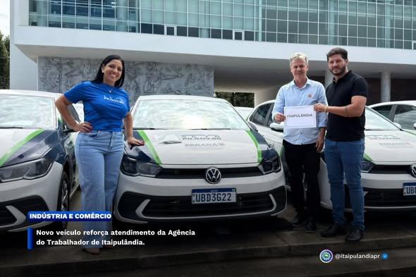 NOVO VEÍCULO REFORÇA ATENDIMENTO DA AGÊNCIA DO TRABALHADOR DE ITAIPULÂNDIA