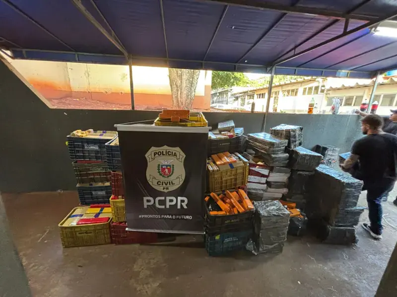 CARGA DE DROGA SUPERA 4 TONELADAS E HOMEM É PRESO EM FOZ DO IGUAÇU