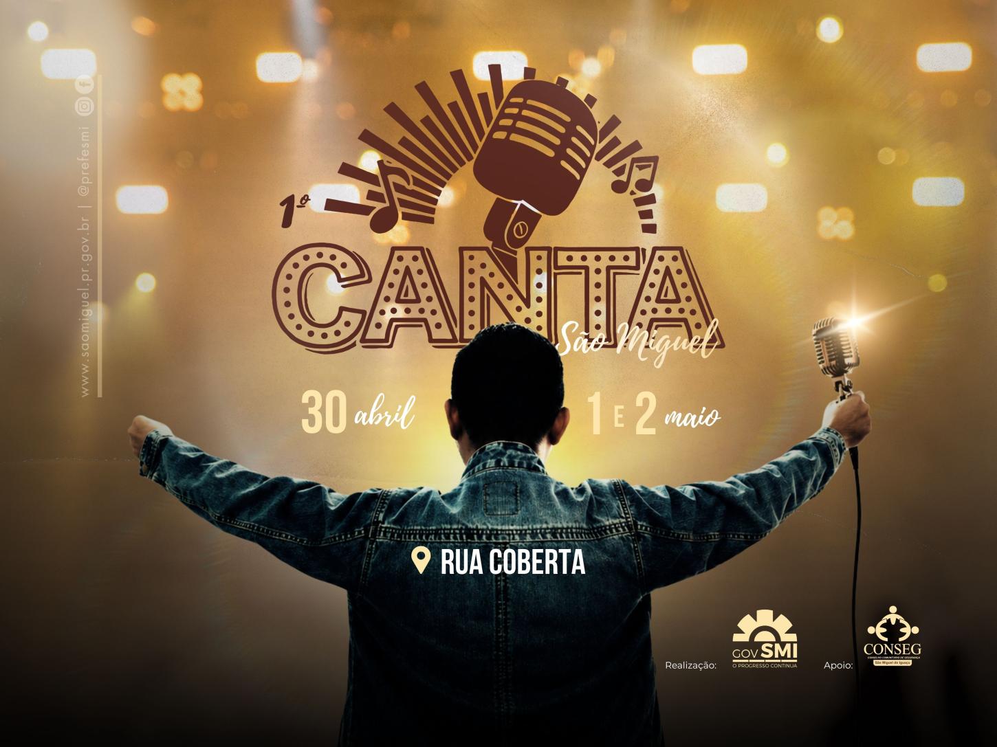 FESTIVAL CANTA SÃO MIGUEL COMEÇA NESTA QUINTA-FEIRA (30) COM TRÊS NOITES DE MÚSICA E VALORIZAÇÃO DE TALENTOS