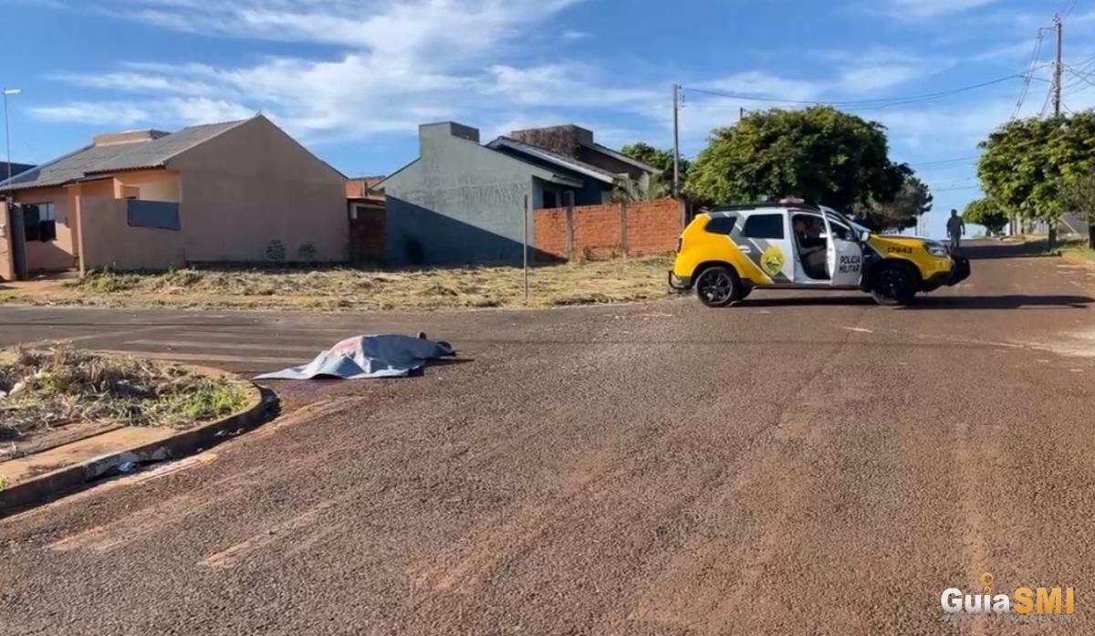 HOMEM É MORTO A TIROS EM MEDIANEIRA; POLÍCIA INVESTIGA O CASO