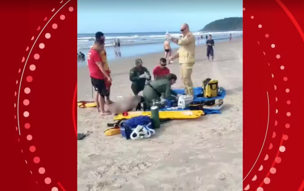 HOMEM MORRE APÓS TENTAR SALVAR NETO NO LITORAL DO PARANÁ