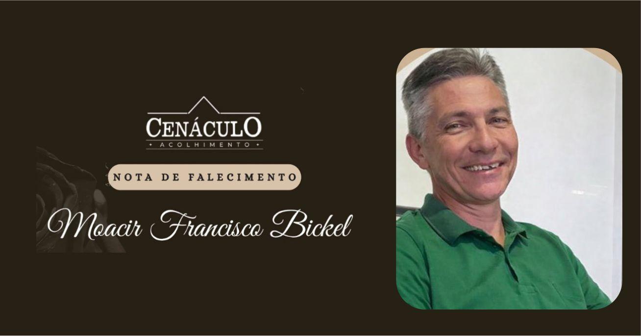 FALECE EM MISSAL MOACIR FRANCISCO BICKEL AOS 49 ANOS E COMOVE COMUNIDADE DO PORTÃO OCOÍ