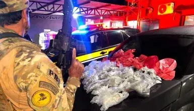 PRF APREENDE DROGAS ESCONDIDAS EM TANQUE DE COMBUSTÍVEL EM SÃO PEDRO DO IGUAÇU