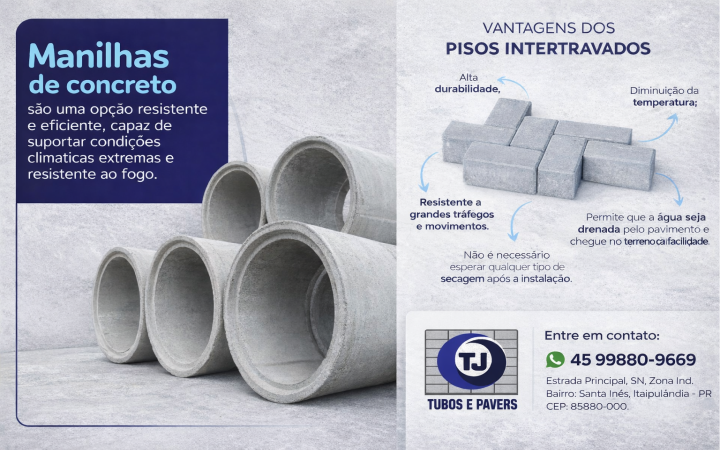 TJ TUBOS E PAVERS