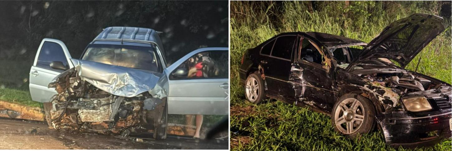 ACIDENTE ENTRE STRADA E BORA DEIXA MULHER FERIDA EM ITAIPULÂNDIA