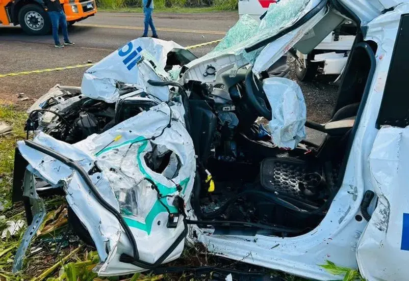 ACIDENTE GRAVE NA PR-281 TERMINA COM MORTE DE MOTORISTA EM SANTA IZABEL DO OESTE