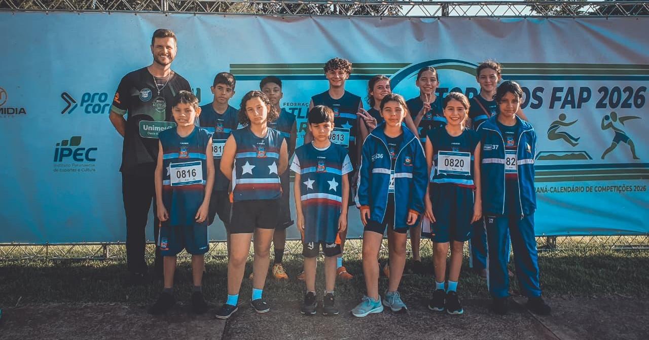 ATLETISMO DE MEDIANEIRA BRILHA NO FAP 6 E GARANTE PÓDIOS EM LONDRINA