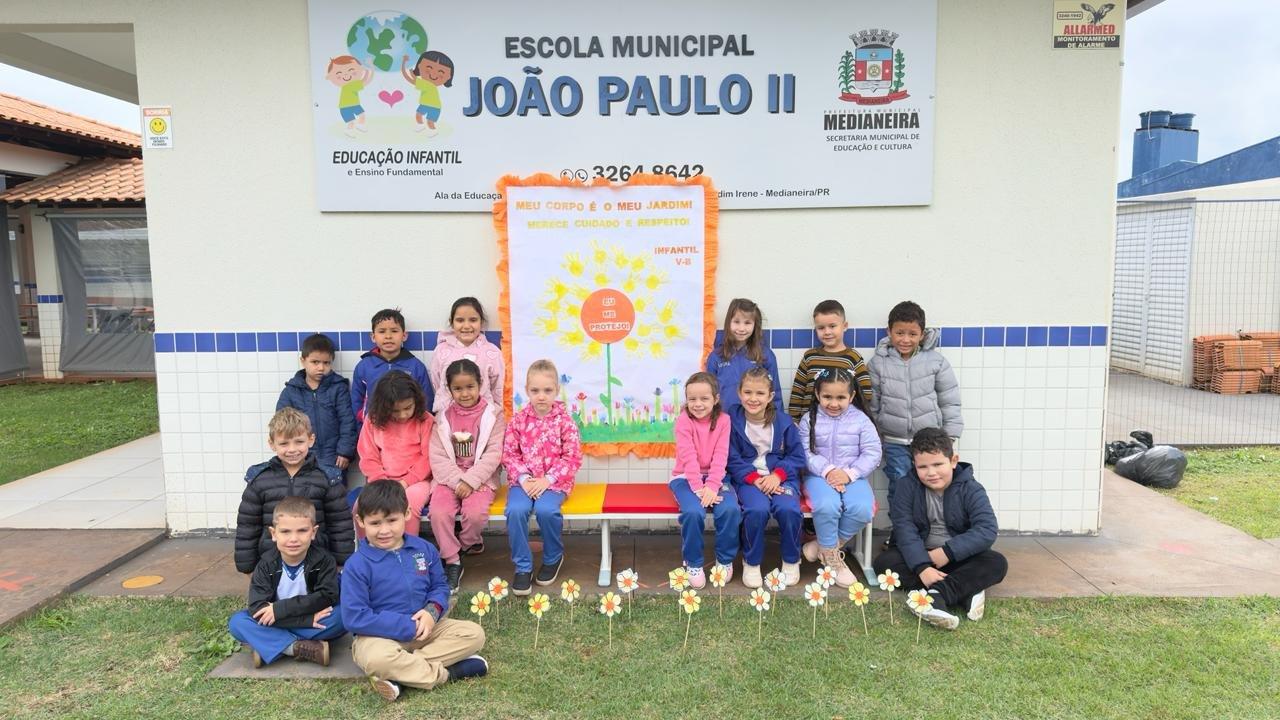 ESCOLA JOÃO PAULO II DESENVOLVE ATIVIDADES DA CAMPANHA “FAÇA BONITO” EM MEDIANEIRA
