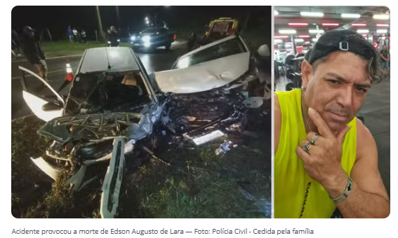 FAMÍLIA QUE SOFREU ACIDENTE ESTAVA SAINDO DE CERIMÔNIA E INDO PARA FESTA DE CASAMENTO, NO PARANÁ; HOMEM QUE MORREU ERA PADRINHO