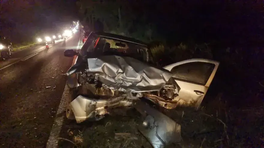 GESTANTE DE 5 MESES PERDE O BEBÊ APÓS GRAVE ACIDENTE NA PR-180 EM CASCAVEL