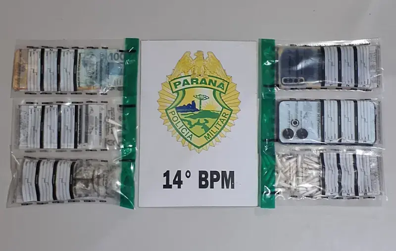 HOMEM É PRESO E DOIS ADOLESCENTES SÃO APREENDIDOS POR TRÁFICO EM MEDIANEIRA