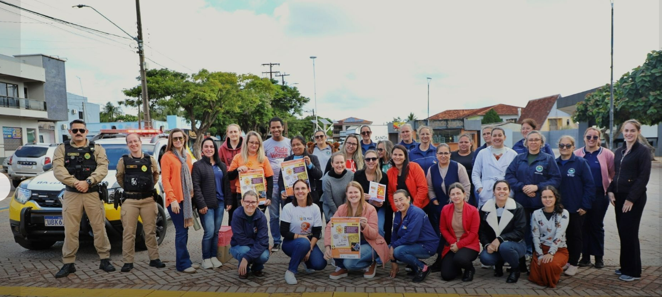 ITAIPULÂNDIA REALIZA MOBILIZAÇÃO E REFORÇA COMBATE À VIOLÊNCIA SEXUAL CONTRA CRIANÇAS E ADOLESCENTES