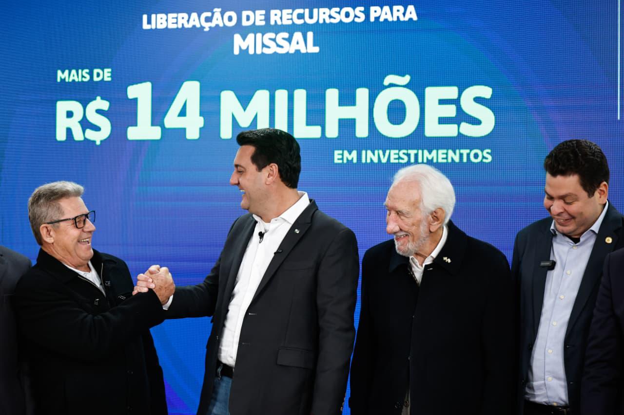MISSAL GARANTE MAIS DE R$ 14 MILHÕES PARA OBRAS URBANAS E RURAIS COM APOIO DO GOVERNO DO ESTADO