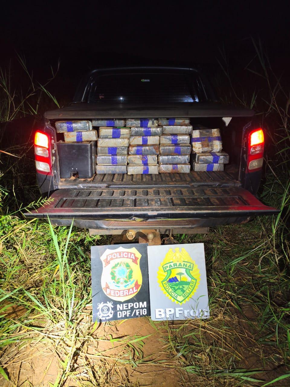 OPERAÇÃO CONJUNTA APREENDE MAIS DE 420 KG DE MACONHA EM SANTA HELENA