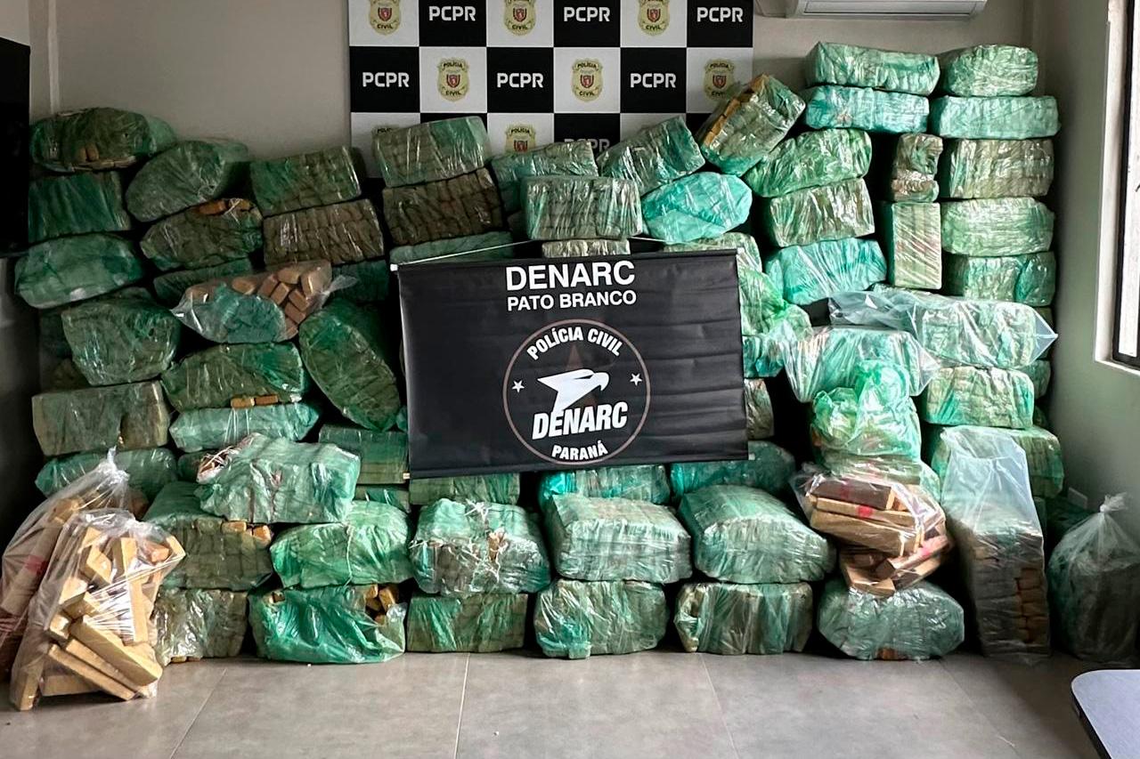 POLÍCIA CIVIL APREENDE CARGA DE MACONHA AVALIADA EM R$ 5 MILHÕES