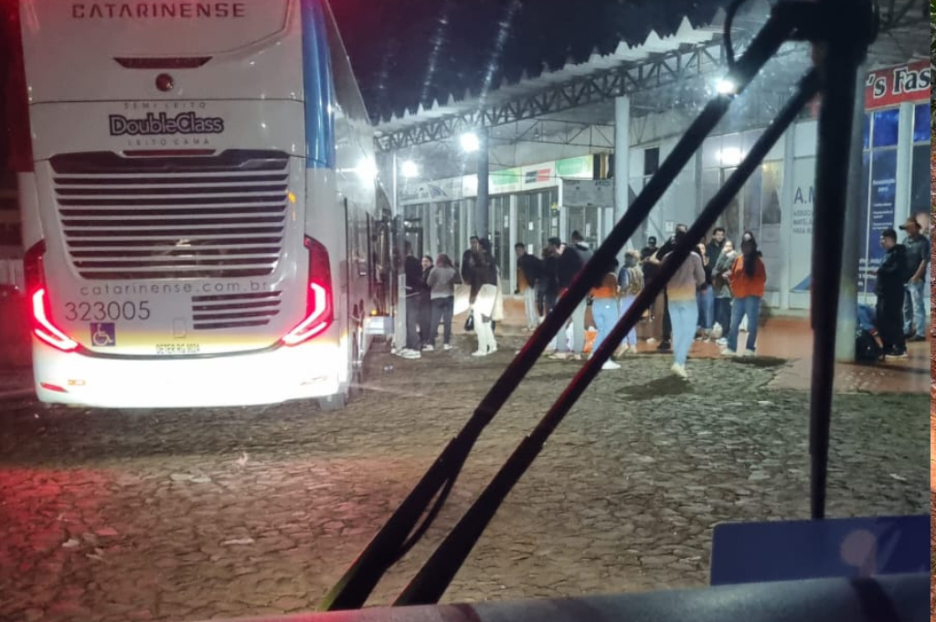 ASSALTO A ÔNIBUS NA RODOVIÁRIA DE MATELÂNDIA TERMINA COM ROUBO DE CINCO MALAS