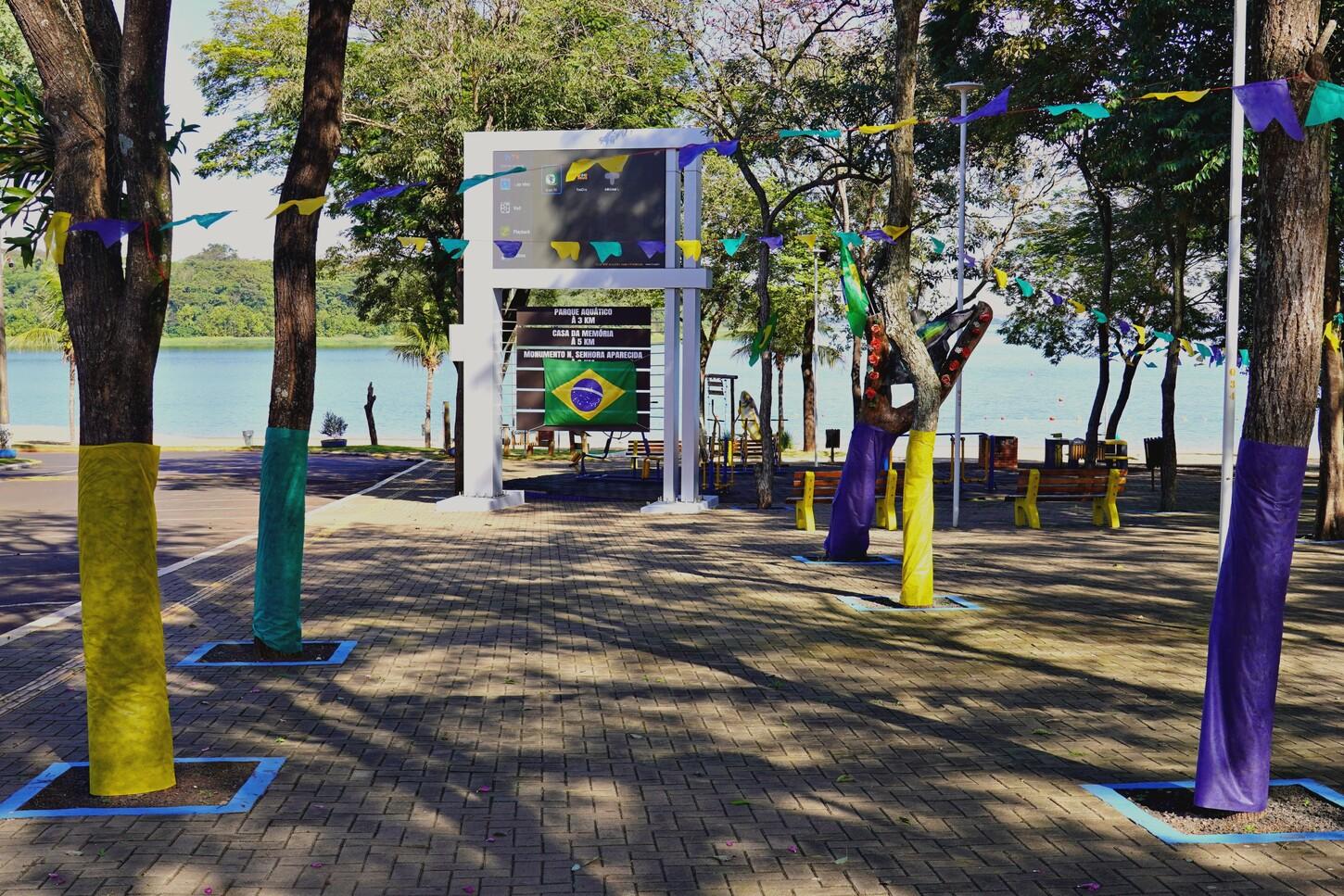 BALNEÁRIO JACUTINGA, EM ITAIPULÂNDIA, TERÁ TELÃO PARA TRANSMISSÃO DOS JOGOS DA COPA DO MUNDO
