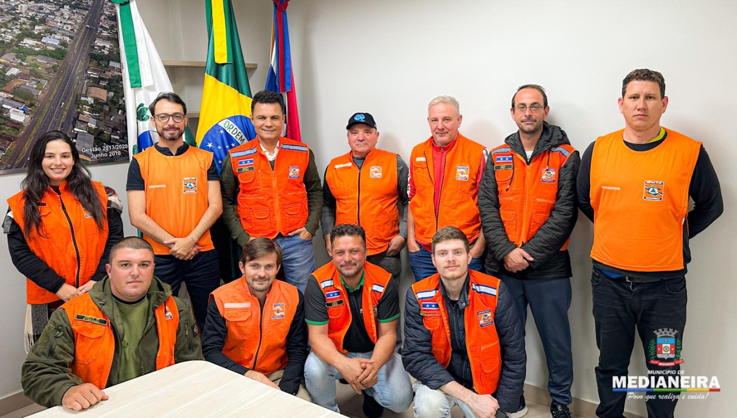 DEFESA CIVIL DE MEDIANEIRA DEFINE AÇÕES PREVENTIVAS PARA ENFRENTAMENTO DE RISCOS CLIMÁTICOS