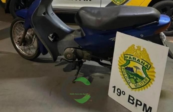 POLÍCIA AGE RÁPIDO, RECUPERA BIZ FURTADA E PRENDE SUSPEITO EM SANTA HELENA