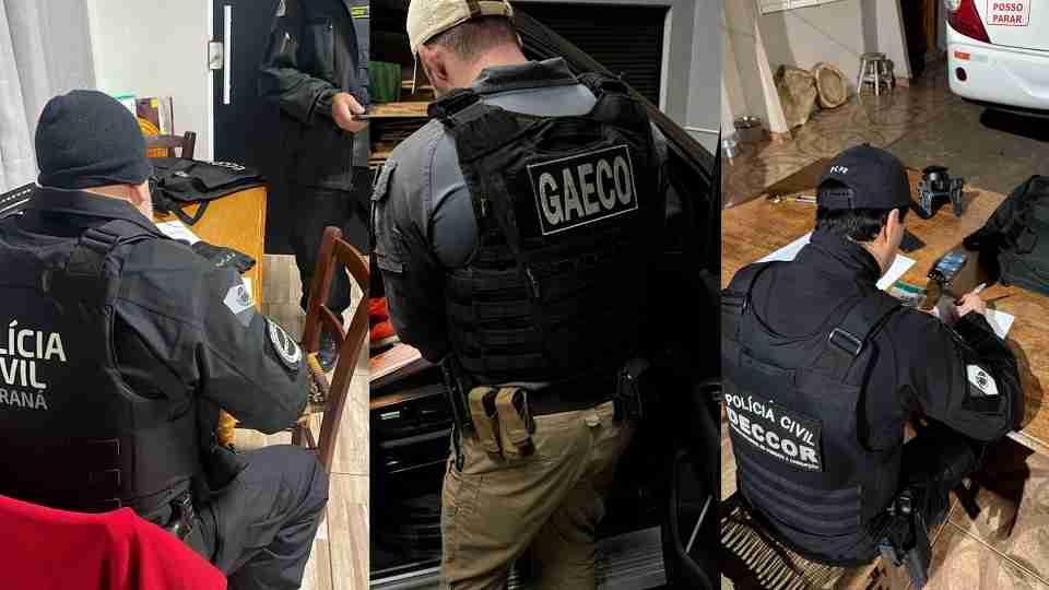 SANTA HELENA - PCPR CUMPRE 27 MANDADOS CONTRA CARTEL E FRAUDES MILIONÁRIAS NO TRANSPORTE ESCOLAR  