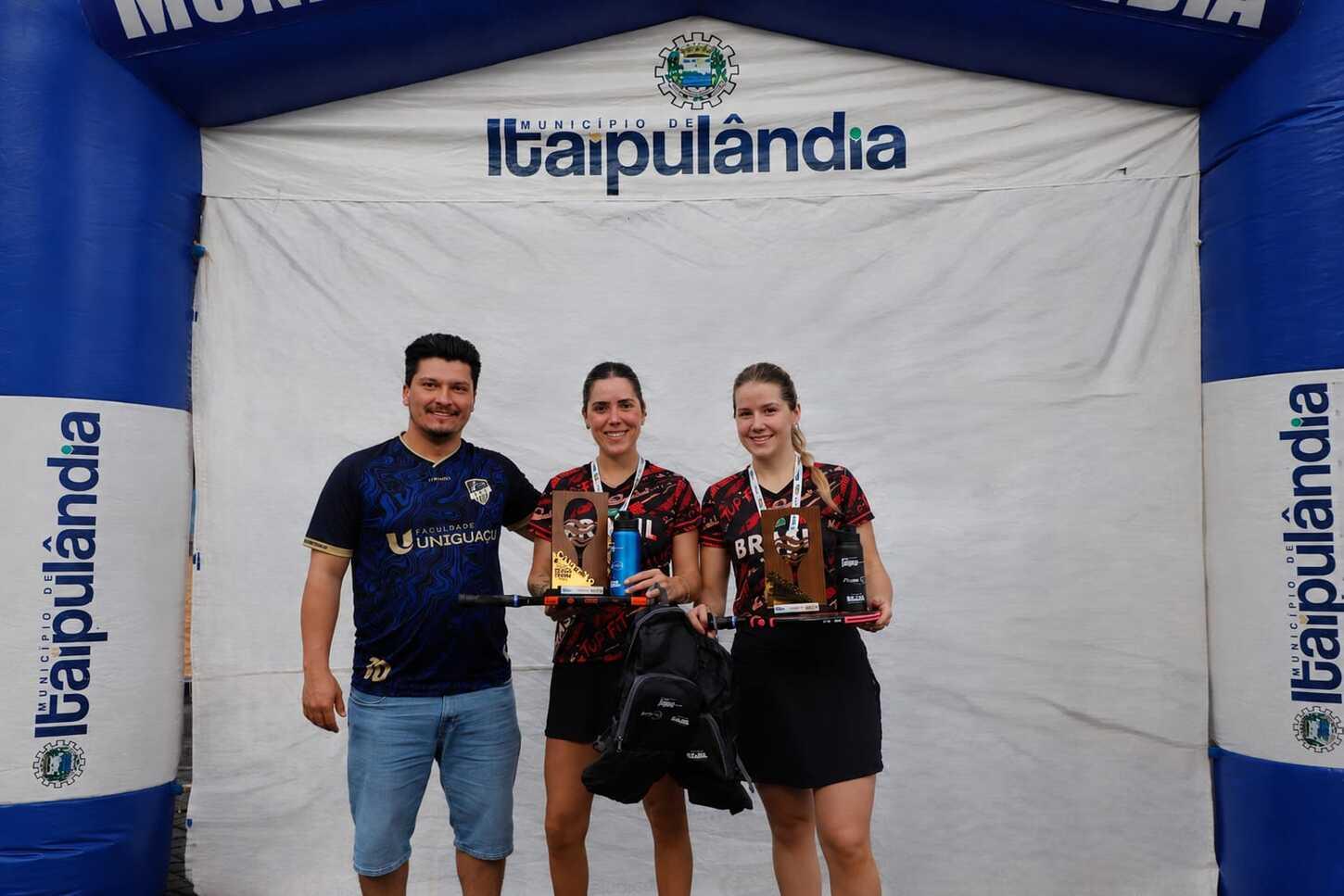ITAIPULÂNDIA DEFINE CAMPEÕES DA FASE MUNICIPAL DA COPA LINDEIRA DE BEACH TENNIS