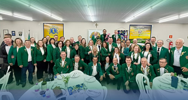 JONES DE SOUZA ASSUME A PRESIDÊNCIA DO LIONS CLUBE DE SÃO MIGUEL DO IGUAÇU