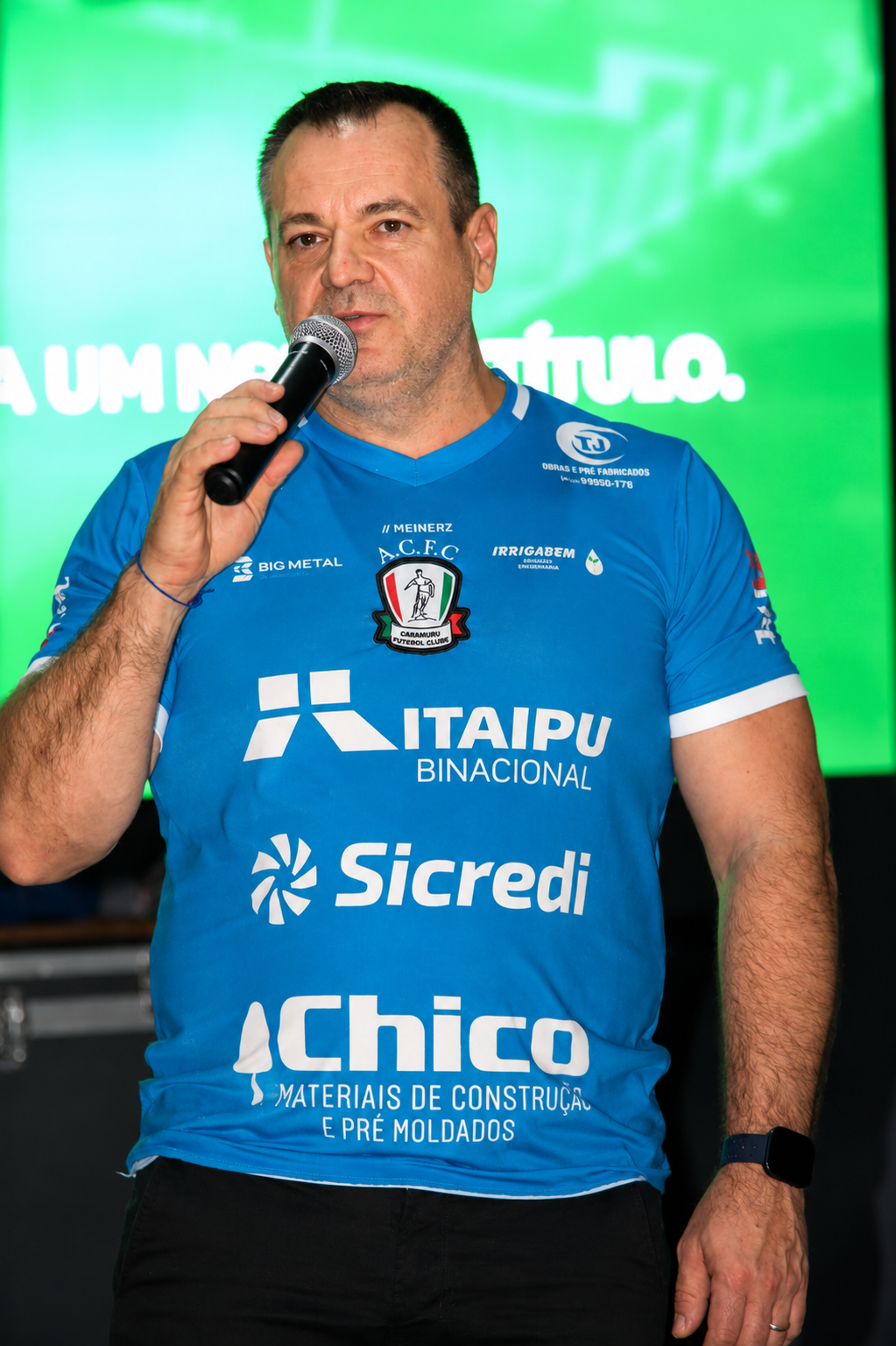Leandro Walker - Presidente do Caramuru Esporte ClubeE