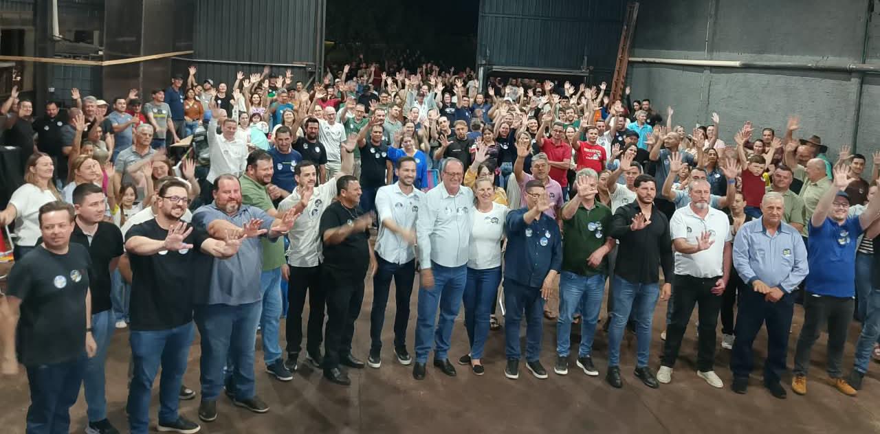 CANDIDATOS PAULO LITRO A DEPUTADO FEDERAL E ADÃO LITRO A DEPUTADO ESTADUAL REALIZAM EVENTO DE CAMPANHA EM ITAIPULÂNDIA