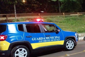 GUARDA MUNICIPAL ATENDE DUAS OCORRÊNCIAS ENVOLVENDO O MESMO SUSPEITO EM SÃO MIGUEL DO IGUAÇU