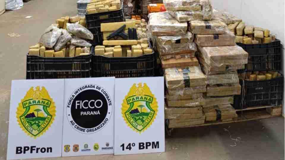 HOMEM É PRESO COM MAIS DE 833 QUILOS DE MACONHA EM PROPRIEDADE RURAL DE MEDIANEIRA