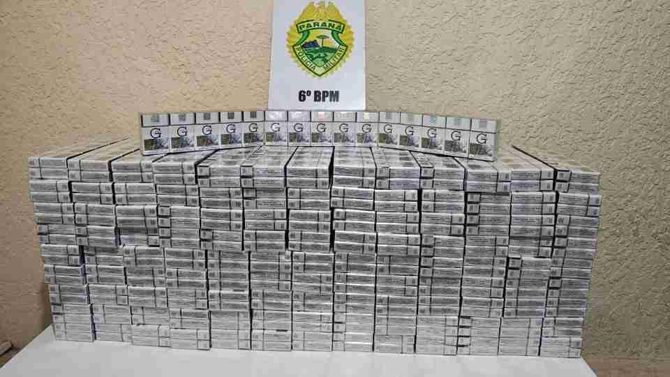 POLÍCIA MILITAR APREENDE CIGARROS, CIGARROS ELETRÔNICOS E MEDICAMENTOS EM ÔNIBUS EM MEDIANEIRA