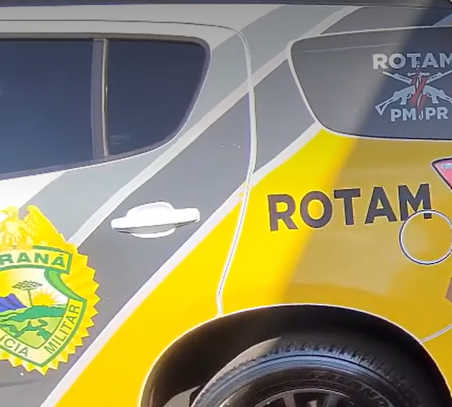 MEDIANEIRA – COMERCIANTE FLAGRA INVASÃO PELAS CÂMERAS E DETÉM SUSPEITO; ROTAM FAZ A PRISÃO
