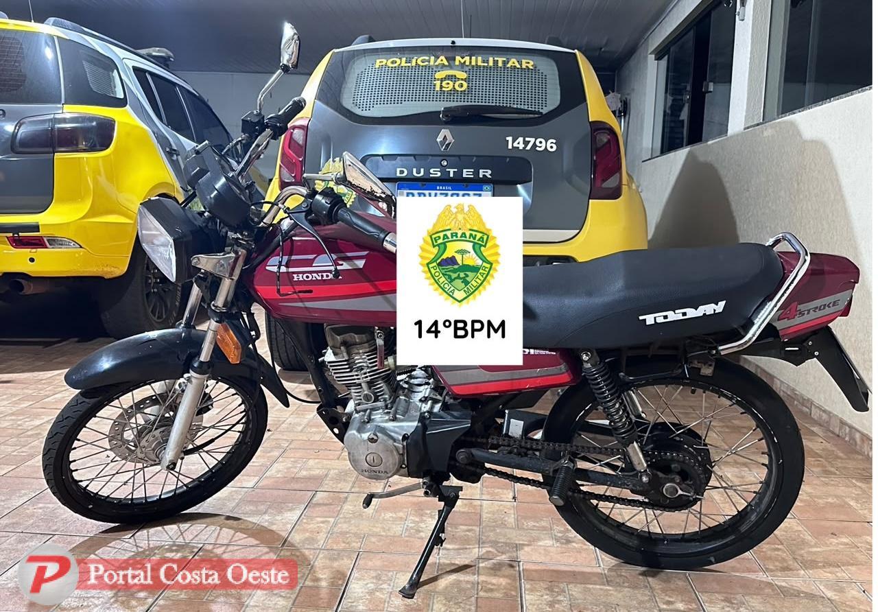 STI: ADOLESCENTE É APREENDIDO APÓS FUGIR DA PM EM MOTOCICLETA DURANTE MANOBRAS PERIGOSAS