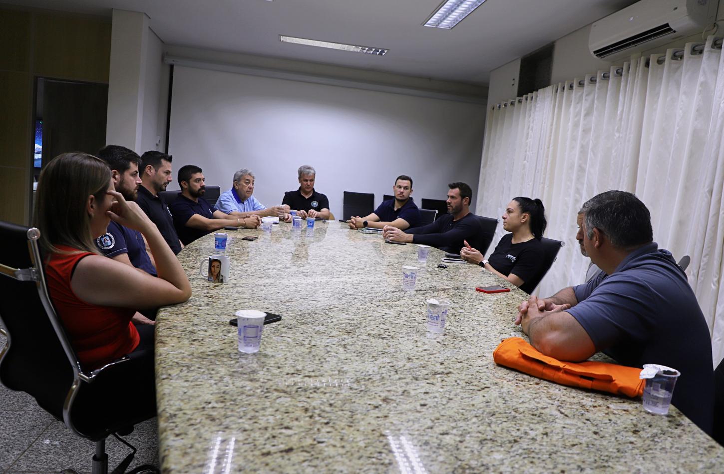 ITAIPULÂNDIA REALIZA REUNIÃO PARA ALINHAR MEDIDAS DE SEGURANÇA DURANTE AS NOVENAS